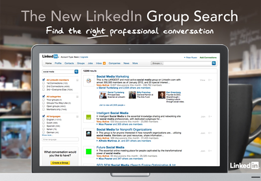 I nuovi gruppi su LinkedIn