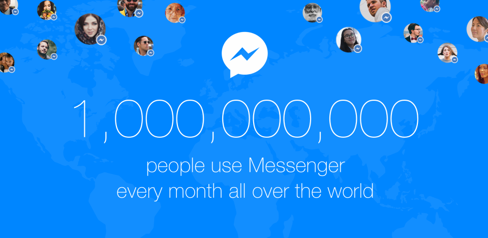 Messenger 1 miliardo di utenti