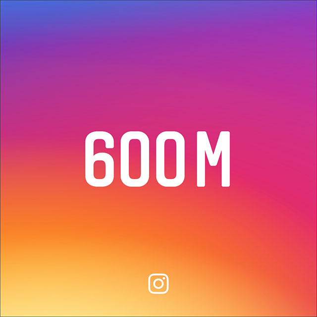 instagram 600 milioni di utenti