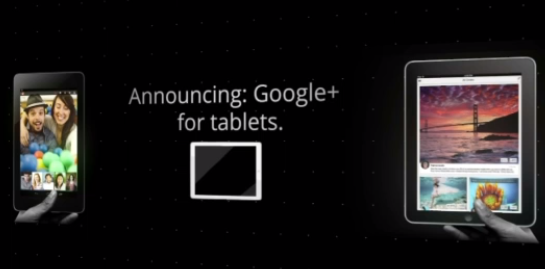 Google+ per i tablet